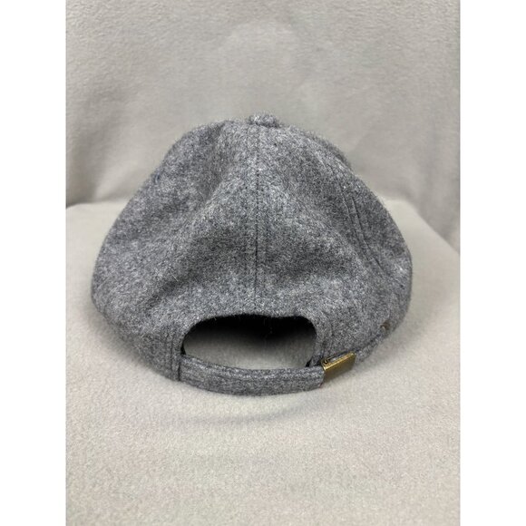 Hat Attack Women's Solid Shetland Cap Blended Wool Polyester Gray One Size NWT's - Picture 4 of 7